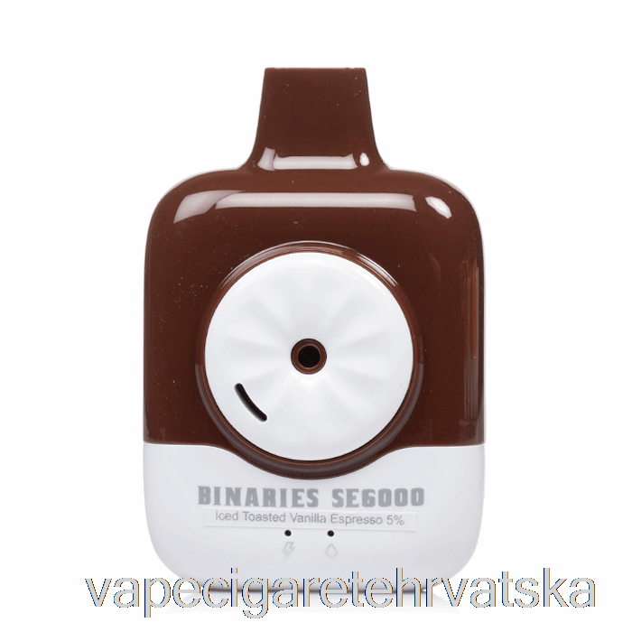 Vape Cigarete Horizon Binaries Se6000 Jednokratni Ledeni Tostirani Espresso Od Vanilije